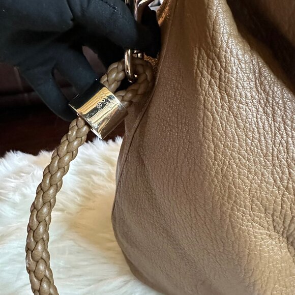 Authentic Gucci G Wave Large Leather Hobo Bag - Picture 10 of 17